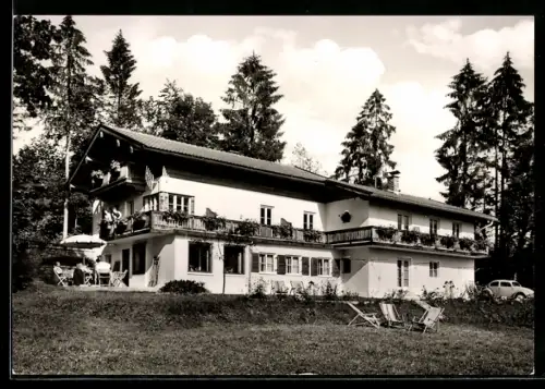 AK Ruhpolding /Obb., Haus Kramer, Brandstätterstrasse 15