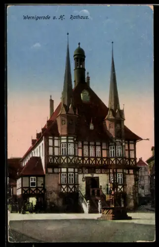 AK Wernigerode a. H., Rathaus