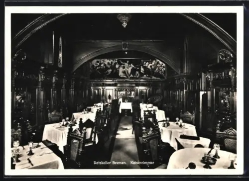AK Bremen, Ratskeller, Kaiserzimmer