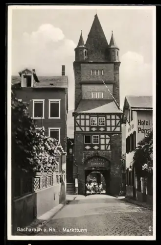 AK Bacharach a. Rh., Marktturm