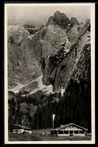 AK Berchtesgaden, Berghütte Scharitzkehlalm, Hoher Göli