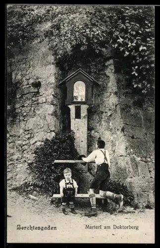 AK Berchtesgaden, Marterl am Doktorberg
