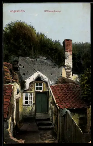 AK Langenstein, Höhlenwohnung