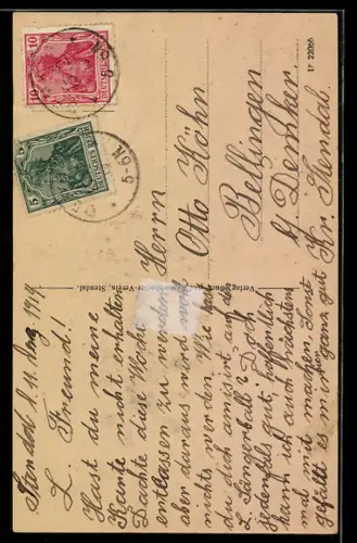 AK Stendal, Rolandstatue