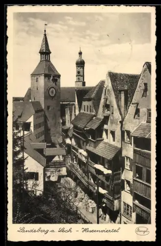 AK Landsberg a. Lech, Hexenviertel