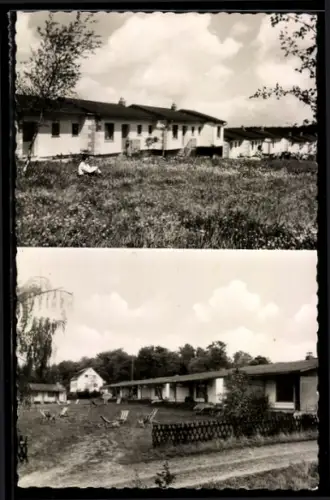 Foto-AK Pfalzfeld /Hunsrück, Ferienheime, Inh. Gerhard Tesch