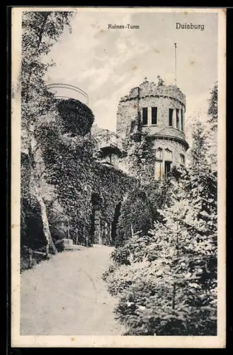 AK Duisburg, Ruinen-Turm