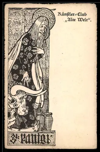 AK Künstler-Club Alte Welt, Jugendstil