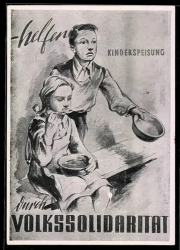 AK Volkssolidarität, Kinder bitten um Essen