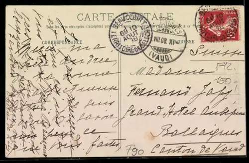 AK Beaucourt, Rue de Badeval