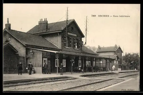 AK Orchies, Gare intérieure