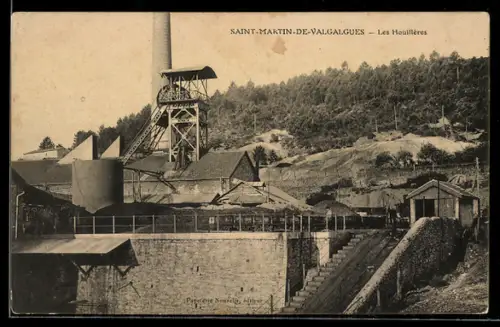 AK Saint-Martin-De-Valgalgues, Les Houillères