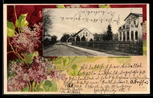 AK Varel, Partie in der Oldenburgerstrasse