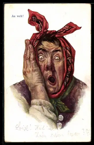 AK Au weh! Mann klagt vor Zahnschmerzen