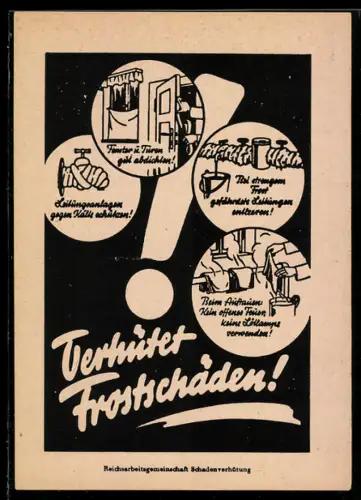 AK Vorschläge zur Verhütung von Frotschäden, Reichsarbeitsgemeinschaft Schadenverhütung
