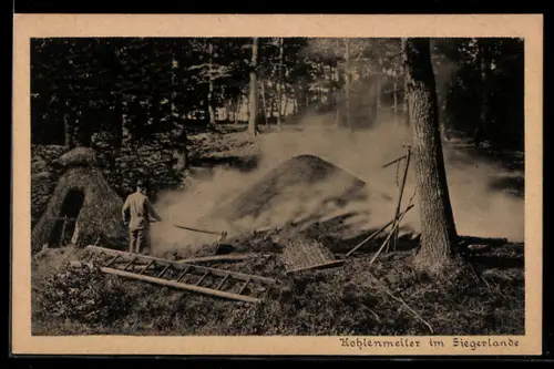AK Kohlenmeiler im Siegerlande, Forstwirtschaft