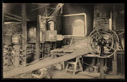 AK La Verrerie, Entournement des matières premières, Werkstatt für Glasherstellung