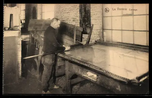 AK La Verriere, Coupage, Glas