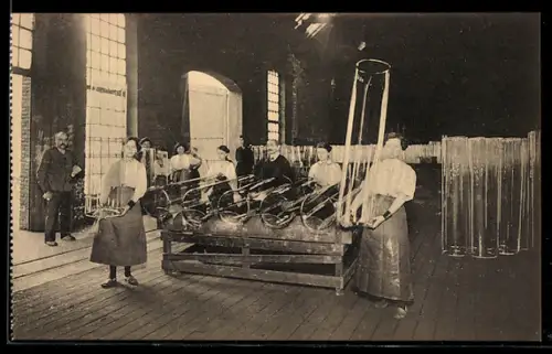 AK La Verriere, Fendage des cylindres, Glas