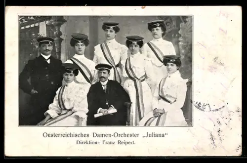 AK Oesterreichisches Damenorchester Juliana