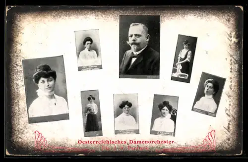 AK Österreichisches Damenorchester, Dir. J. A. Panhans