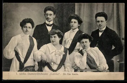 AK Erstes sächsisches Damenorchester Carola
