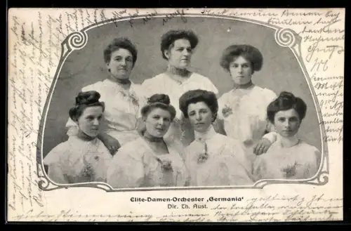 AK Elite-Damen-Orchester Germania, Passepartout