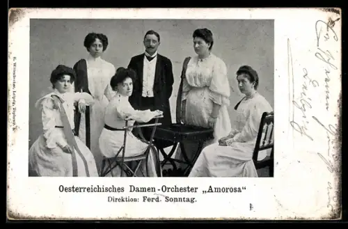 AK Oesterreichisches Damenorchester Amorosa