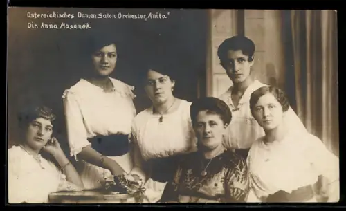 AK Österreichisches Damen Salon-Orchester Anita