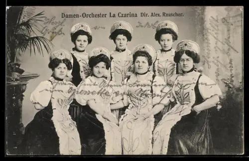 AK Damenorchester La Czarina, Direktor Alex. Rauscher