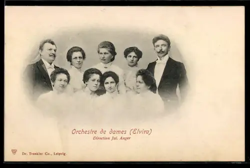 AK Orchestre de dames Elvira, Direction Jul. Anger