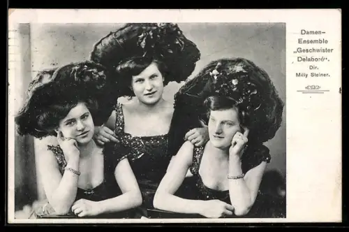 AK Damen-Ensemble Geschwister Delaboré