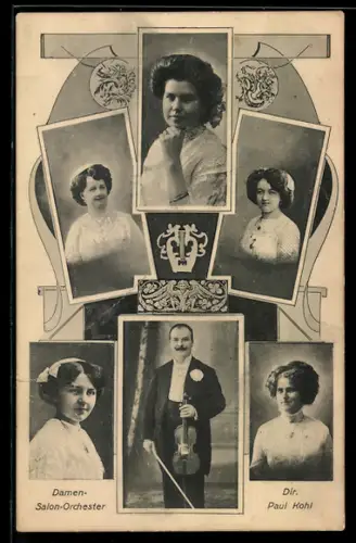 AK Damen-Salon-Orchester, Dir. Paul Kohl