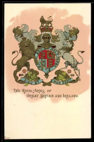 AK The Royal Arms of Great Britain and Ireland, Wappen