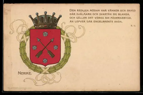 AK Nerike, Wappen, Gedichtvers