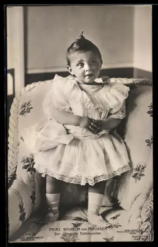 AK Prinz Wilhelm von Preussen der jüngste Hohenzoller