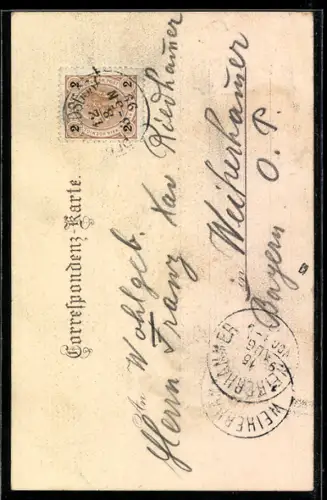 Lithographie Perchtoldsdorf, Kirche