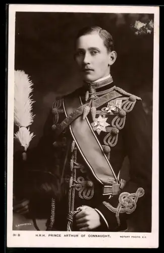 AK Prinz Arthur von Connaught in Husarenuniform