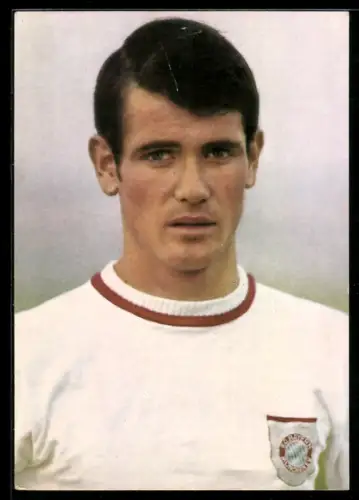 AK Aral-Sammelkarte, Fussballspieler Rudolf Nafziger, Bayern München