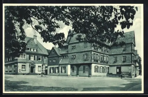 AK Bad Nassau, Landesbank u. Rathaus