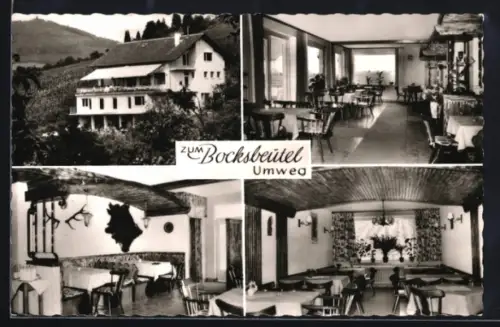 AK Umweg bei Baden, Baden, Winzerstuben Bocksbeutel, Bes. G. Oser