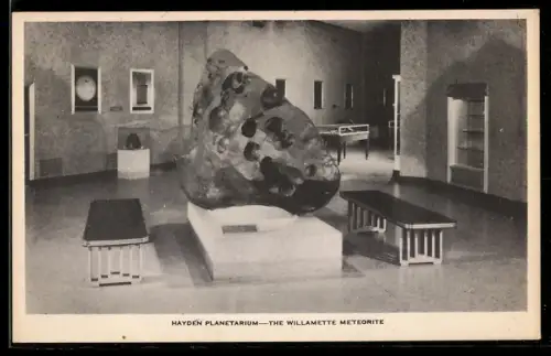 AK Hayden Planetarium, The Willamette Meteorite