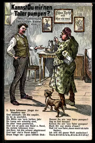 AK Mann fordert Geld von einem anderen