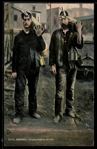 AK Coal Mining, Carrying powder to the Mine