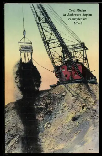 AK Pennsylvania, Coal Mining in Anthracite Region