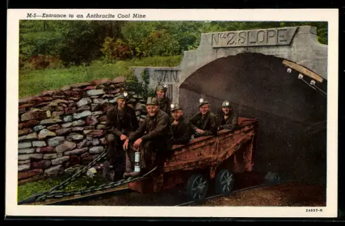 AK Entrance to an Anthracite Coal Mine