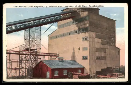AK Anthracite Coal Region, a Modern Coal Breaker of all Steel Construction