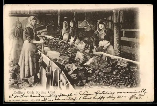 AK Colliery Girls Sorting Coal