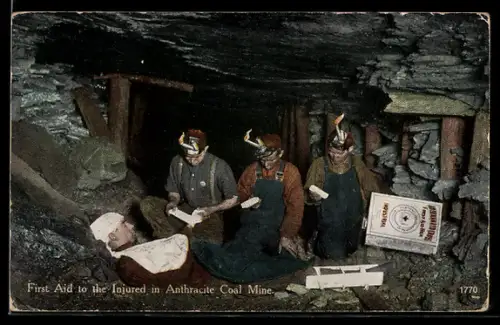 AK First Aid to the Injured in Anthracite Coal Mine