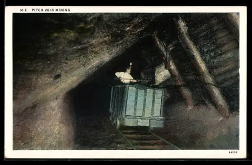 AK Pitch Vein Mining, Arbeiter im Bergbau